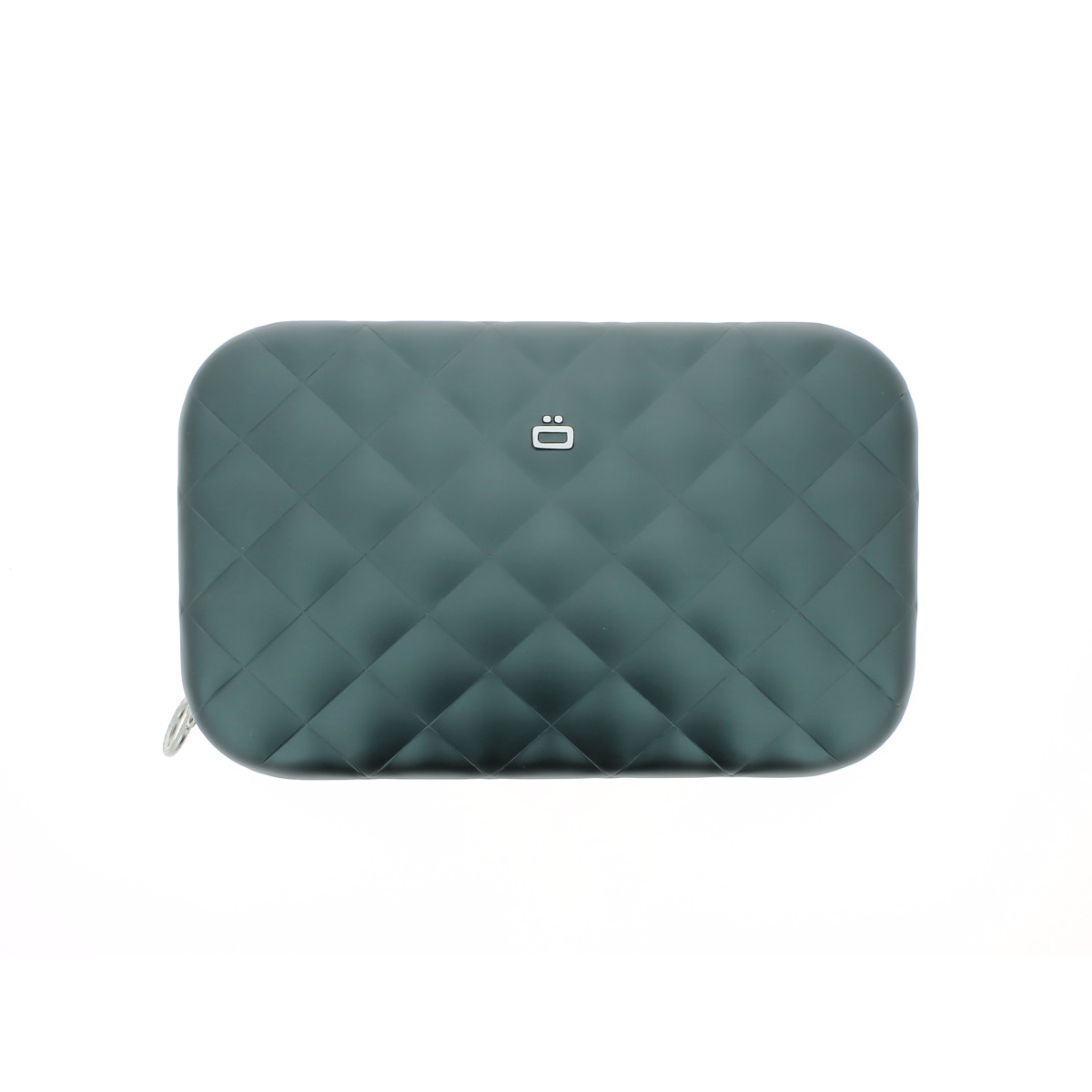 OGON Aluminum Clutch Quilted Lady Bag - Platinium